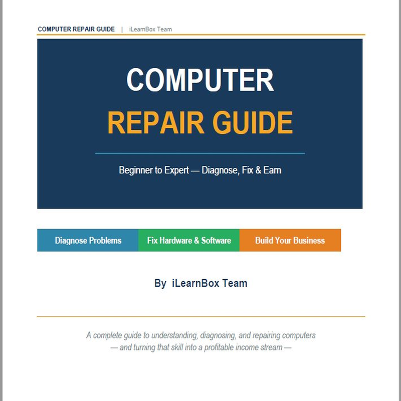 Computer Repair Guide: Diagnose, Fix & Earn — Beginner to Expert